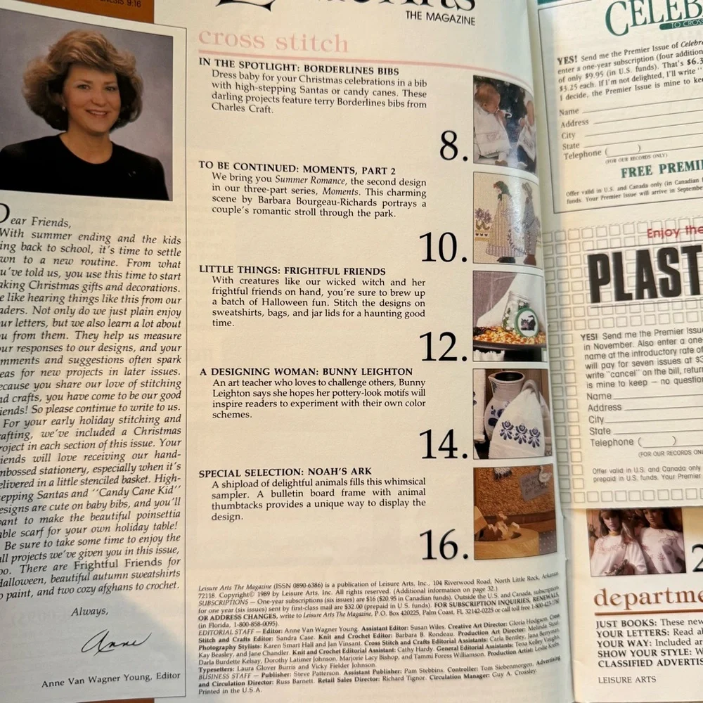 Leisure‎ Arts Magazine Oct 1989